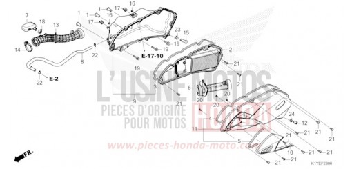 FILTRE A AIR WW125SS de 2025